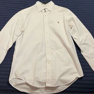 Men’s Small White Polo Ralph Lauren Button Down